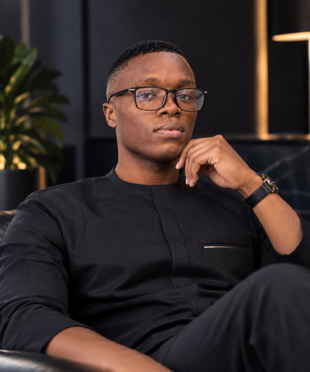Prosper Olaoluwa, founder of Virtue Careers and executive career strategist